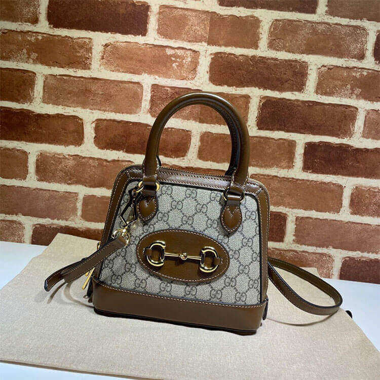 G*u*i horsebit 1955 mini top handle bag