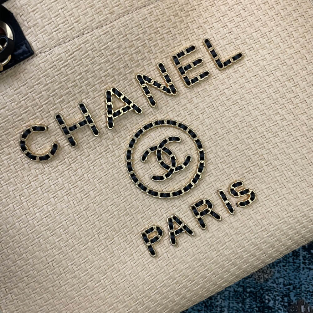 Ch*el deauville large tote